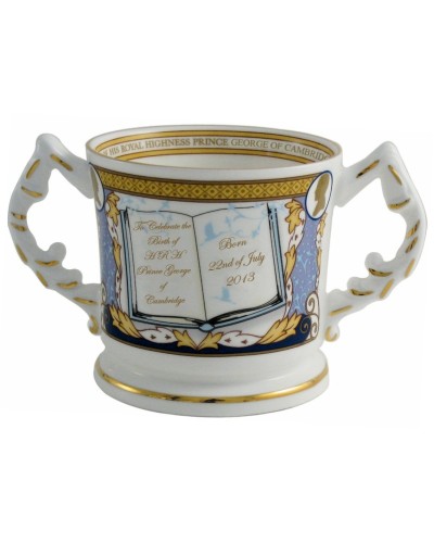 Aynsley Royal Baby 'Prince George of Cambridge' Loving Cup image