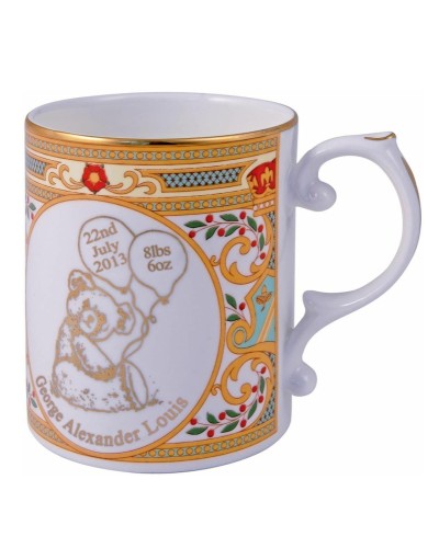 Caverswall Royal Baby Prince George of Cambridge Mug 2013 image