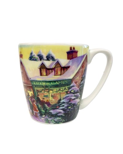 Christmas Traditional Scene Queens by Churchill China Acorn Mug image