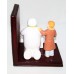 Coalport Snowman and James Snowman Bookend Figure image