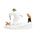 Coalport Off Piste Snowman Figurine image