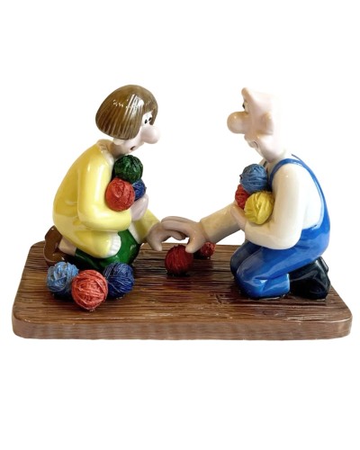 Coalport Character Workshop Encounter Wallace & Gromit A Close Shave 1st Edition Tableau WG7 image