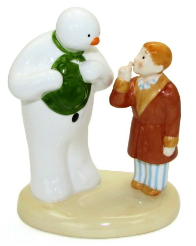 Showing image for Coalport Snowman Hush Don`t Wake Them Snowman Character Figure Coalport Snowman Hush Don`t Wake Them Snowman Character Figure image