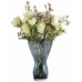 Dartington Crystal Florabundance Bouquet Classic Vase Ink Blue image