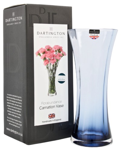 Showing image for Dartington Crystal Florabundance Colours Carnation Vase Ink Blue Dartington Crystal Florabundance Colours Carnation Vase Ink Blue image