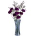 Showing image for Dartington Crystal Florabundance Colours Carnation Vase Ink Blue Dartington Crystal Florabundance Colours Carnation Vase Ink Blue image