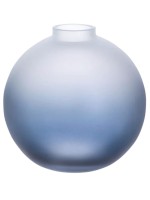 Dartington Crystal Wellness Calm Orb Blue Vase