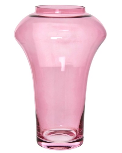 Dartington Crystal Deco Purple Heather Vase image
