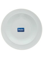 Denby White Coupe Stoneware Side Plate 24cm