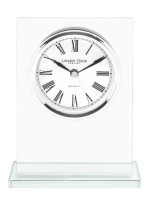 The London Clock Company Glass Frame Desk Clock The London Clock Company Glass Frame Desk Clock