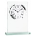 The London Clock Company Glass Frame Desk Clock Homewares, Brand New image