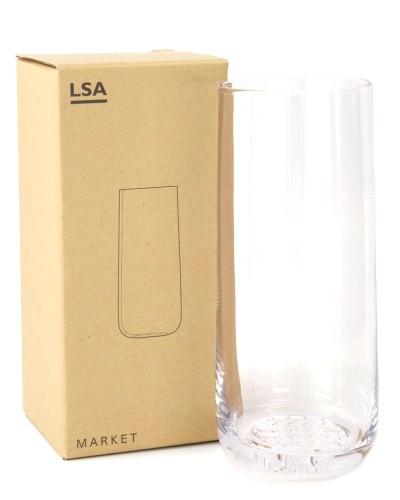 Showing image for LSA International Market Clear Glass Bud Vase H17.5cm LSA International Market Clear Glass Bud Vase H17.5cm image