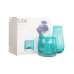 Showing image for LSA International Peacock Flower & LIght Colour Glass Vase & Tea Light Holder Set LSA International Peacock Flower & LIght Colour Glass Vase & Tea Light Holder Set Brand New , LSA International, Glassware image