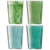 LSA International Gems Glass Tumblers Assorted Jade set 4 Tableware, LSA International, Christmas Gifts, Wedding Gifts image