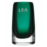 LSA International Stems Marine Green Vase 10cm