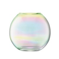 LSA International Pearl Glass Spherical Vase 16cm