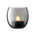 LSA International Zinc Glass Tea Light Holders & Candles set of 4 image