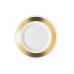 LSA International Space Gold 3pce Bowl, side & Dinner Plate Set Tableware, LSA International, Christmas Gifts, Wedding Gifts image
