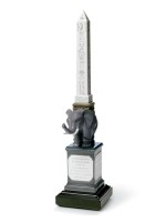 Lladro Pulcino obelisk (enamels right) Porcelain Elephant Figurine 01007171