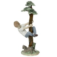 Lladro Tree of Adventures Porcelain Figurine 01008446 retired historical piece