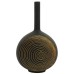 Lladro Black and Gold Canvas Vase Tree Rings. image