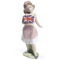 Lladro Pride in Your Kingdom Porcelain Figurine 01008604 historical piece