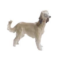 Lladro Afghan Hound Porcelain Figurine 001009143 retired historical piece