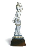 Lladro Hindu Dancer Porcelain Figurine 01001924 retired historical piece