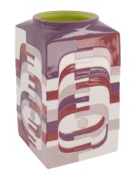 Lladro Estratos Burgundy vase 01009061 Medium Historical piece