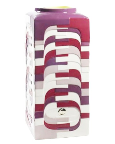 Lladro Estratos Burgundy vase 32cm 01009060 Historical Piece image