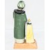 Manor Limited Editions The Pottery Ladies Clarice Cliff Green Coat Figurines & Collectables, Manor Limited Editions image