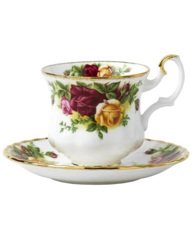 Royal Albert Old Country Roses Coffee Cup and Saucer image