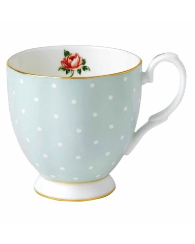 Showing image for Royal Albert Polka Rose Vintage Footed Mug Royal Albert Polka Rose Vintage Footed Mug image