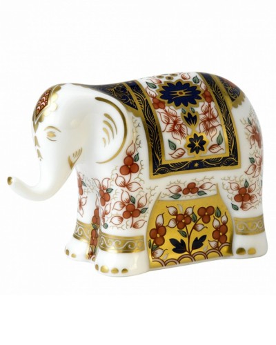 Royal Crown Derby Infant Imari Elephant Paperweight Royal Crown Derby , Royal Crown Derby , Royal Crown Derby, Brand New image