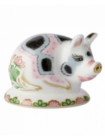 Royal Crown Derby Old Spot Pig Paperweight