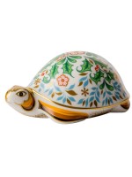 Royal Crown Derby Winter Tortoise Paperweight