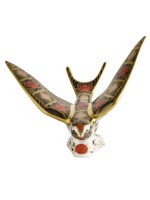 Royal Crown Derby Old Imari Solid Gold Band Swallow