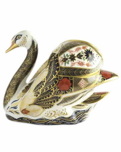 Royal Crown Derby Old Imari Solid Gold Band Swan Tableware, Royal Crown Derby , Royal Crown Derby, Royal Crown Derby, Brand New image