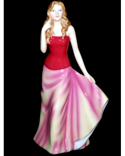 Royal Doulton Thinking of You Occasions Pretty Ladies Figurine HN5265 Royal Doulton, Royal Doulton Petite Pretty Ladies, Figurines & Collectables, Royal Doulton image