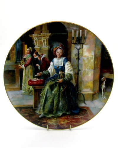 Royal Doulton Catherine of Aragon Collectors Gallery Plate image
