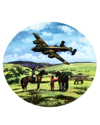 Royal Doulton Halifax Salute Heroes of the Sky Plate image