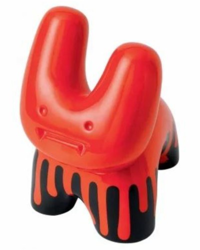 Royal Doulton Dipped and Dripped Pure Evil Bunny, 200 Years: Street Art Figure image