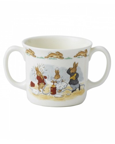 Royal Doulton Bunnykins Nurseryware 2-Handle Mug Tableware, Homewares, Royal Doulton, Royal Doulton Bunnykins, Brand New , Christmas Gifts, Christening Gifts, mugs image