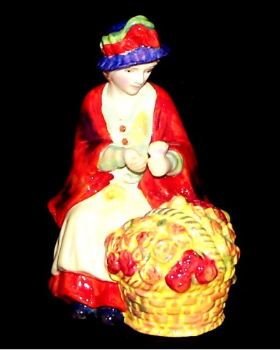 Royal Doulton All a Blooming Miniature Street Vendors Figurine HN4936 image