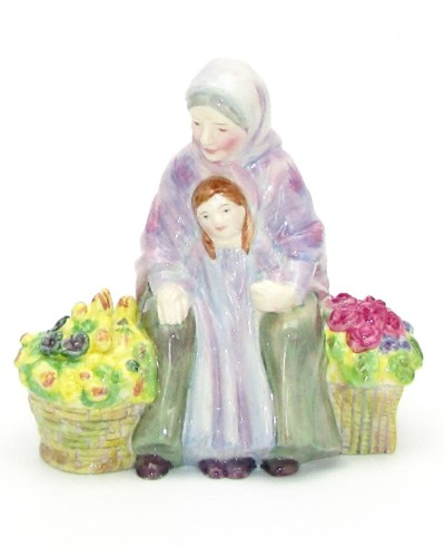 Royal Doulton Granny's Heritage Miniature Street Vendors Figurine HN4811 image