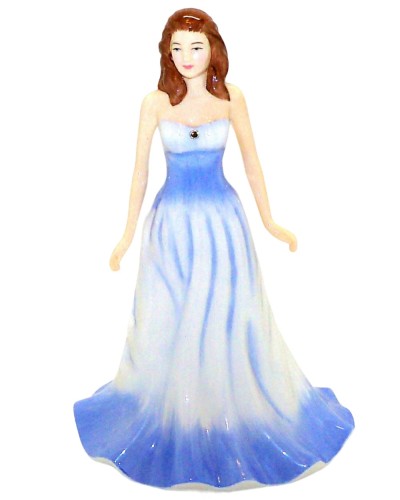 Royal Doulton April Diamond Gemstone Figurine HN4973 Royal Doulton, Royal Doulton Gemstones, Royal Doulton, Pre Owned image