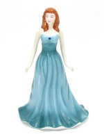 Royal Doulton December Turquoise Gemstone Figurine HN4981