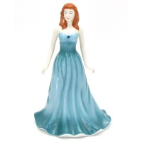 Royal Doulton December Turquoise Gemstone Figurine HN4981