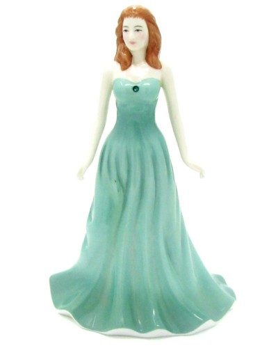 Royal Doulton May Emerald Gemstone Figurine HN4974 Royal Doulton, Royal Doulton Gemstones, Figurines & Collectables, Royal Doulton, Pre Owned image