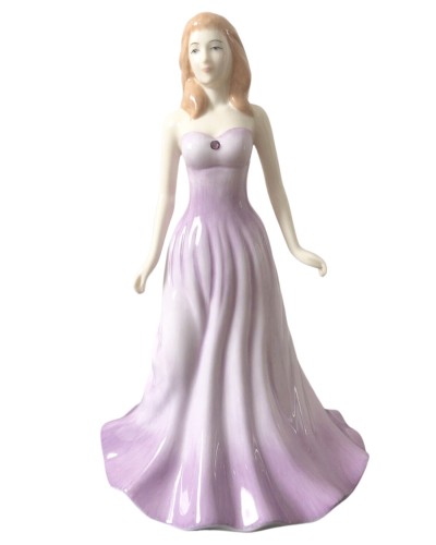 Royal Doulton February Amethyst Gemstones Figurine HN4971 Royal Doulton, Royal Doulton Gemstones, Figurines & Collectables, Royal Doulton, Pre Owned image